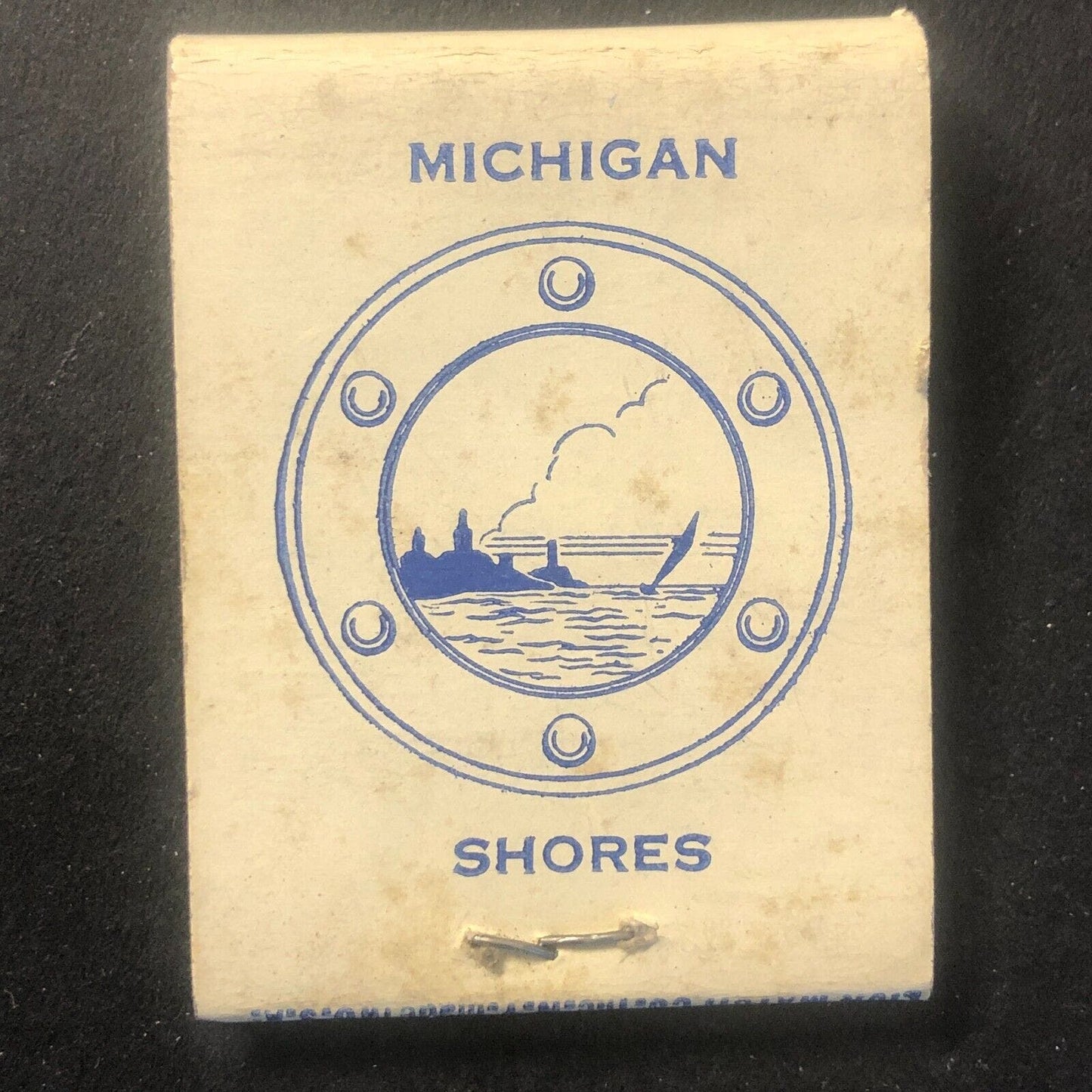 Michigan Shores Club Wilmette, IL Vintage Full Matchbook c1950's-60's Scarce