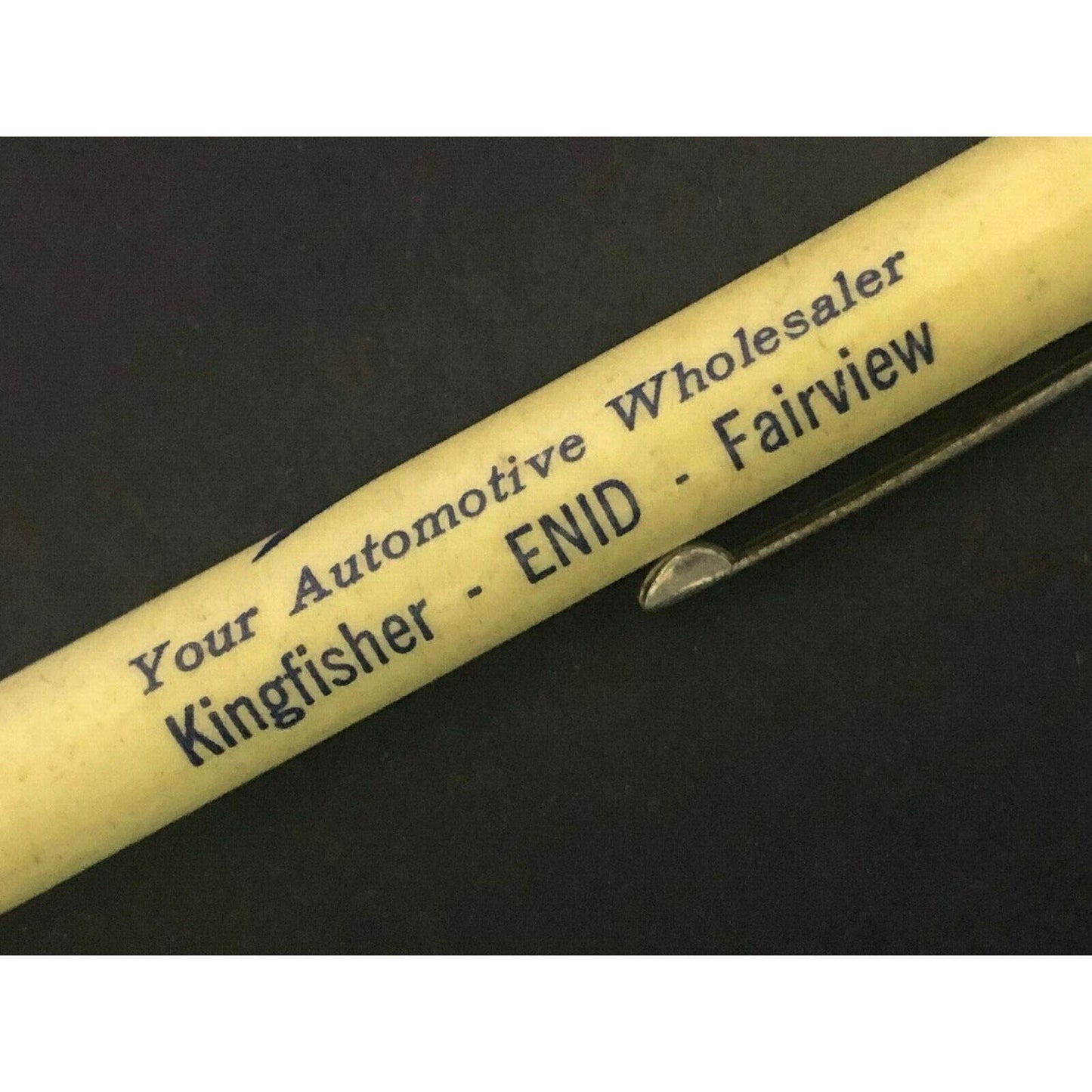 c1940's-50's "Owens Supply" Kingfisher Enid Fairview, OK Mech Advertising Pencil