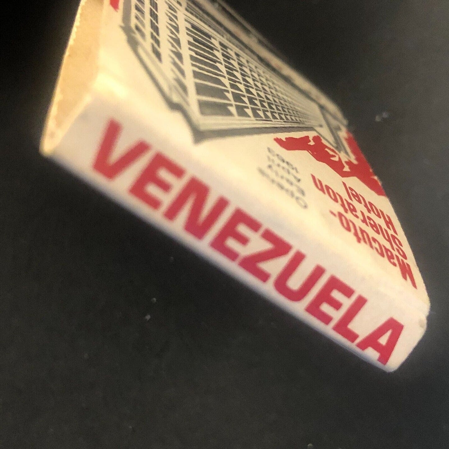 Macuto Sheraton Hotel Venezuela Full Vintage Matchbook c1962 Scarce VGC