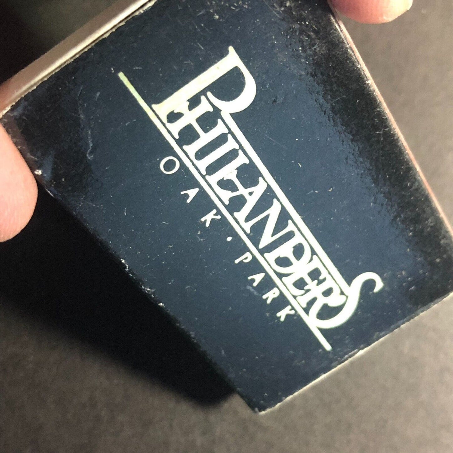 Philander Restaurant Oak Park, IL Matchbox Matchbook c1980's Scarce