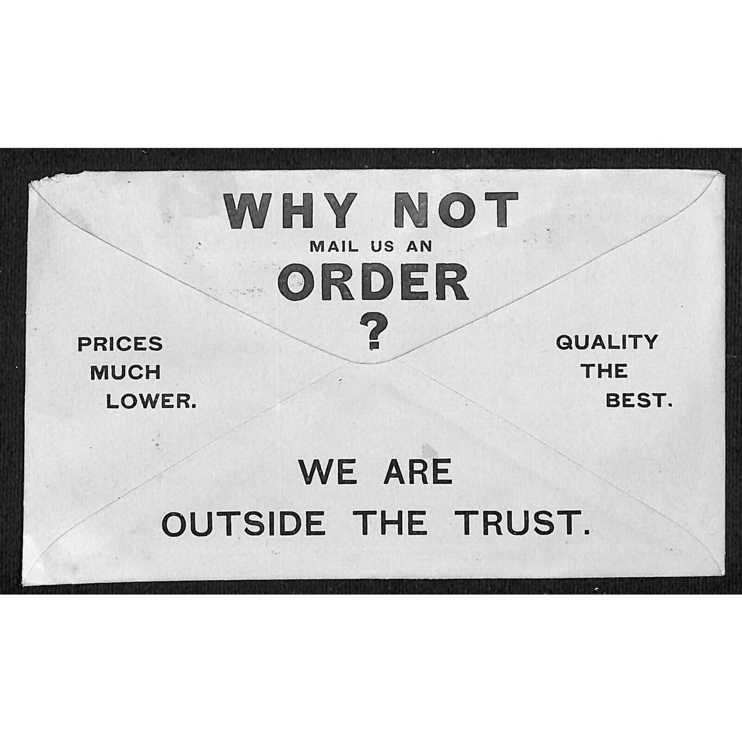 Boston, MA c1900 Beacon Falls Rubber Shoe Co. Maltese Cross - Cover Only VTC