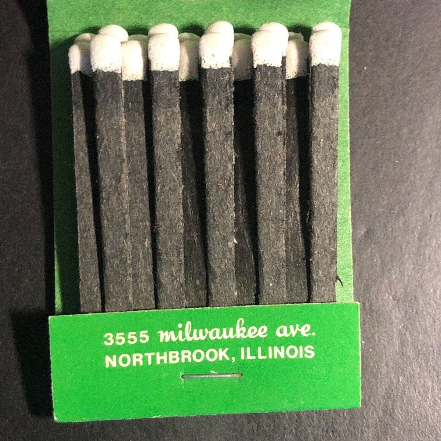Grove Inn Restaurant Northbrook, IL Full Matchbook c1974-84