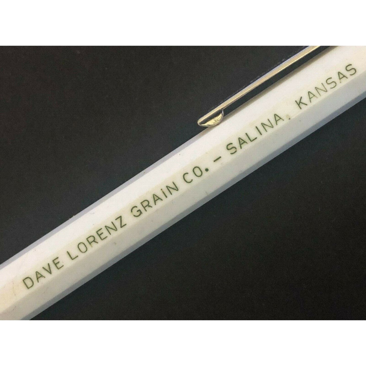 c1950's "Dave Lorenz Grain Co" Salina, KS Mechanical Advertising Pencil