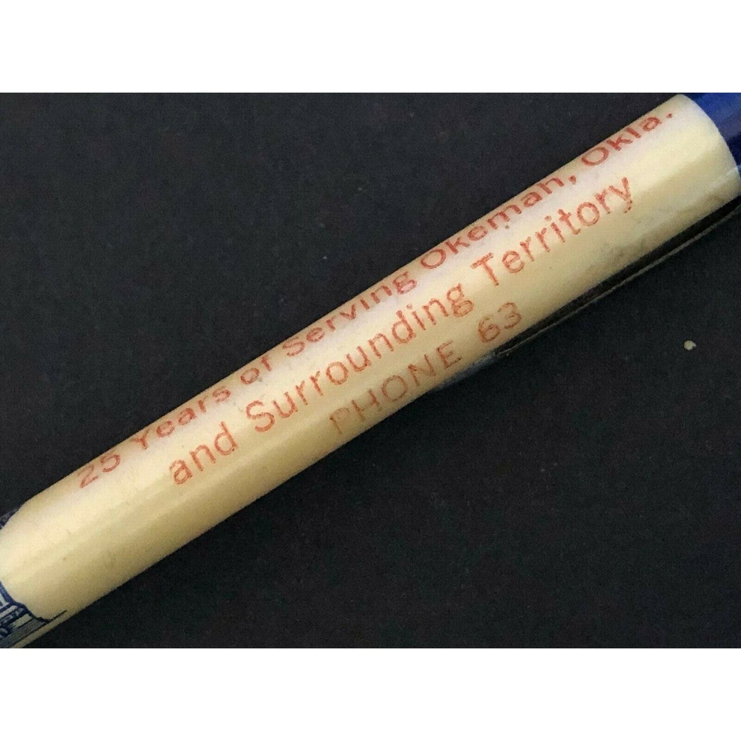 c1940's-50's Liberty Oil Okeman, OK Territories - Mechanical Advertising Pencil