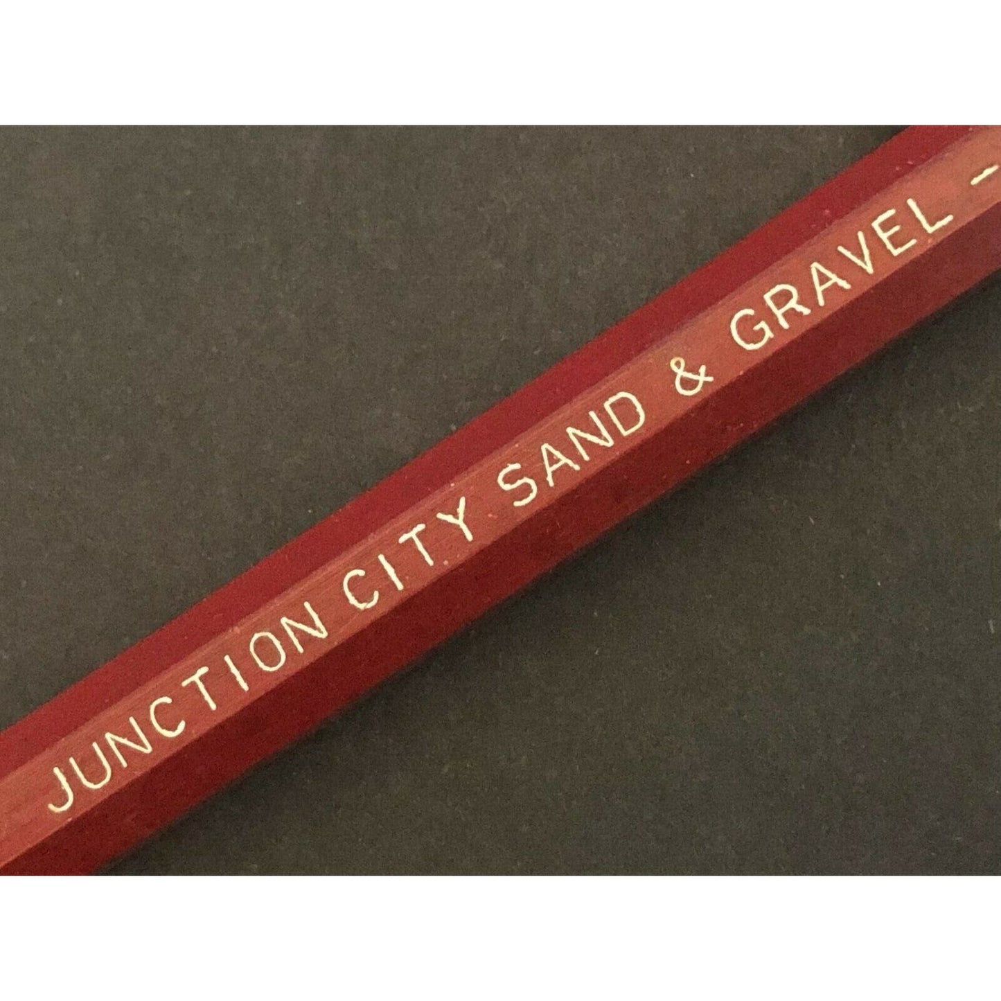 c1940's-50's Junction City Sand & Gravel (Kansas) Mechanical Advertising Pencil