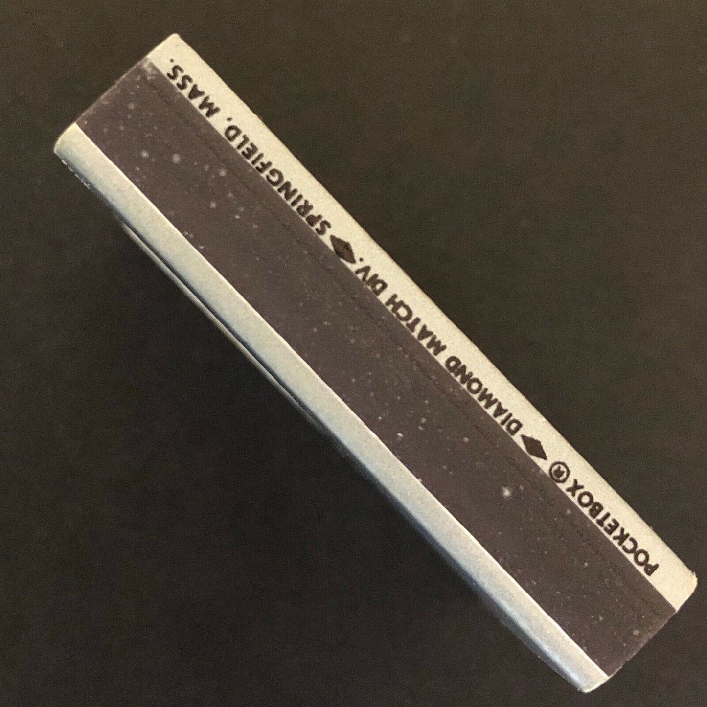 c1980's Wooden Matchbox Matchbook "Steak Loft" Restaurant Mystic, CT
