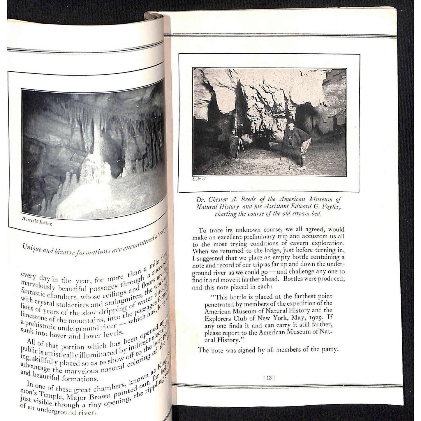 "Exploring the Endless Caverns of New Market, VA" 1926 47pp