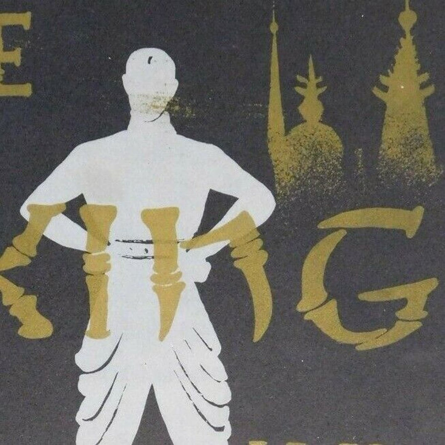 College Sequoias Tulare Civic Light Opera "The King and I" 16p Program 1959