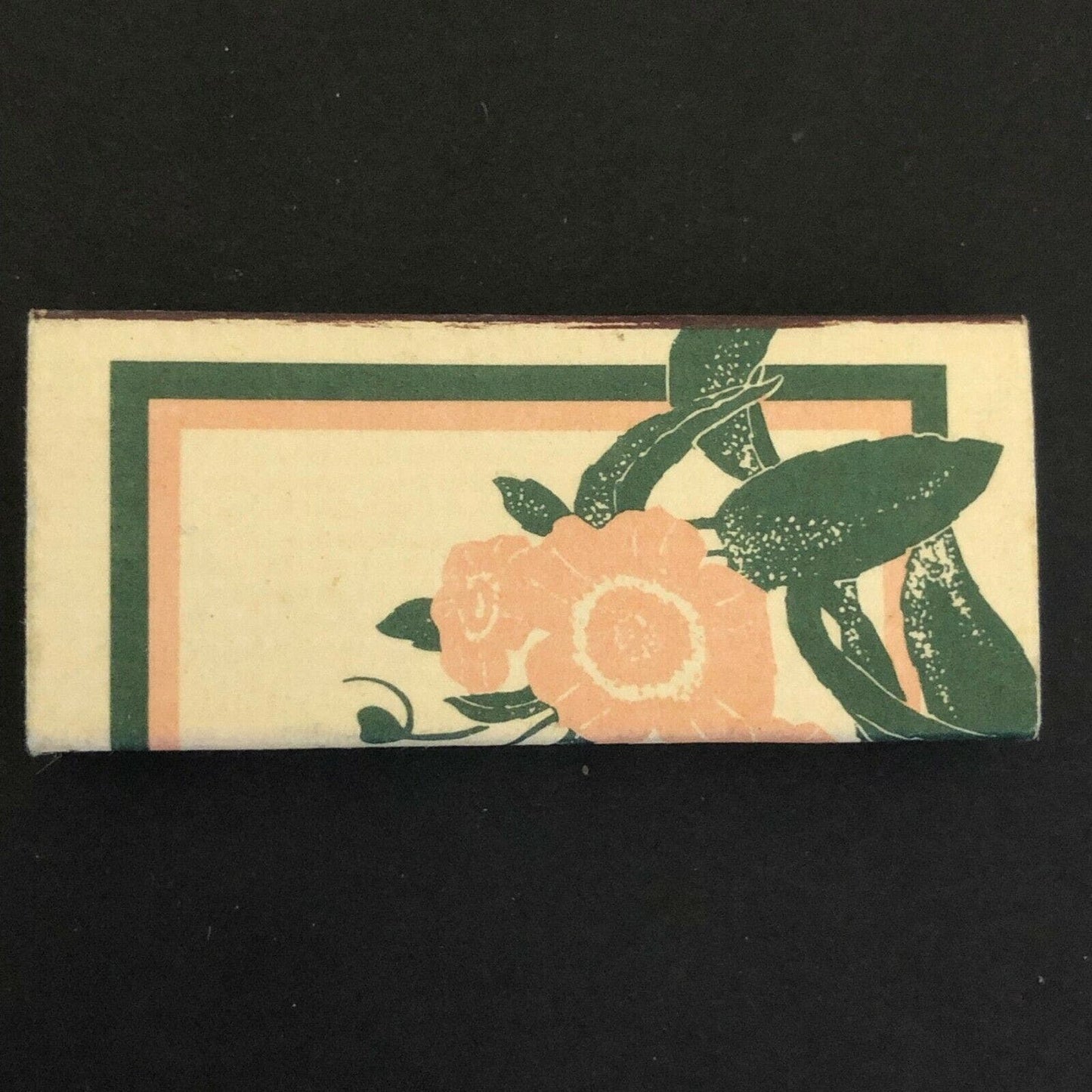 c1980's-90's Wooden Matchbox Matchbook "Cafe Promenade" Boston, MA