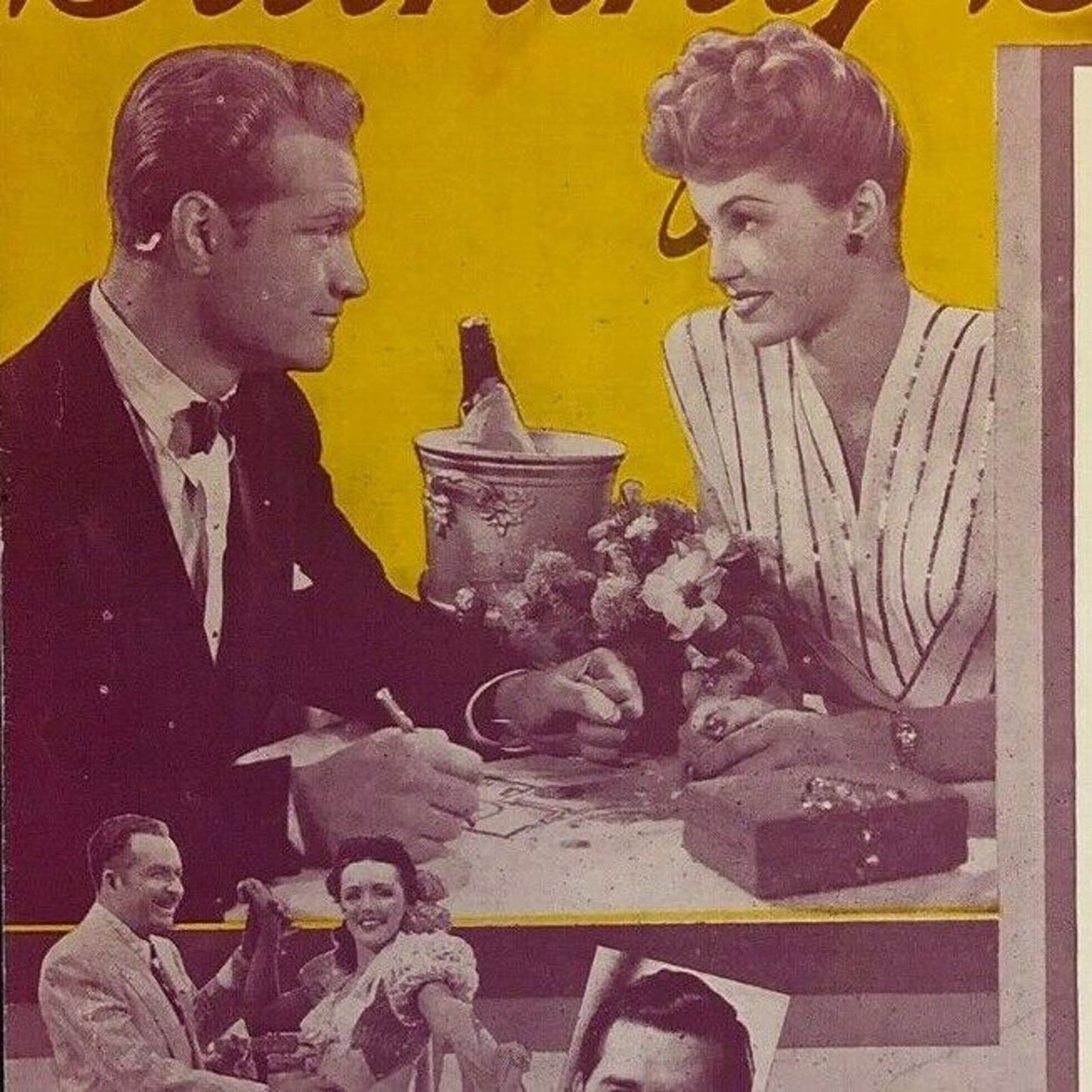 Vintage 1944 Sheet Music "Tico-Tico" from "Bathing Beauty"