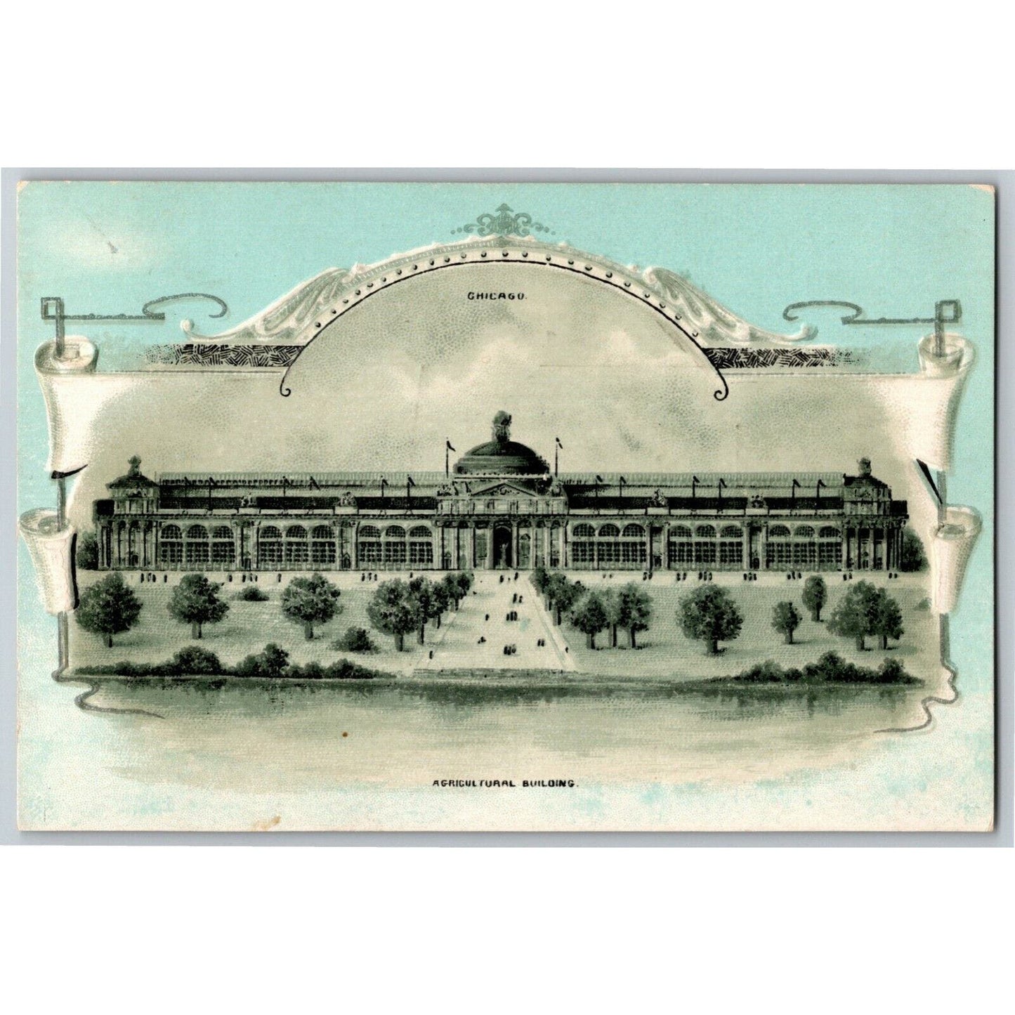 1893 Chicago Fair Trade Card Taunton Iron Quaker Range Wm. French Turner, ME