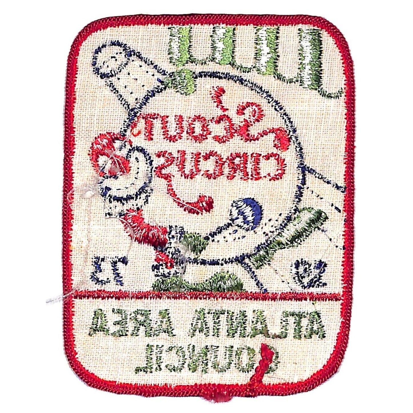 BSA Patch Atlanta Area Council Scout Circus 1973 w/ Clown