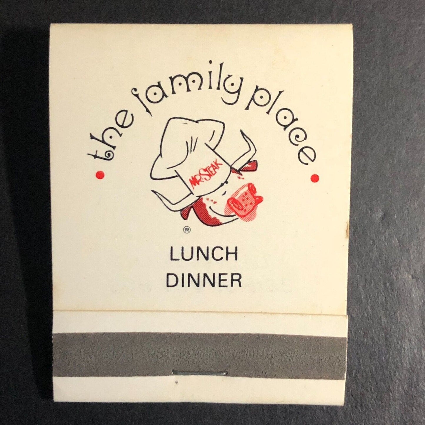 Mr. Steak #258 Indianapolis Restaurants Full Matchbook c1964-74 VGC Scarce