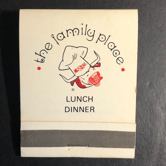 Mr. Steak #258 Indianapolis Restaurants Full Matchbook c1964-74 VGC Scarce