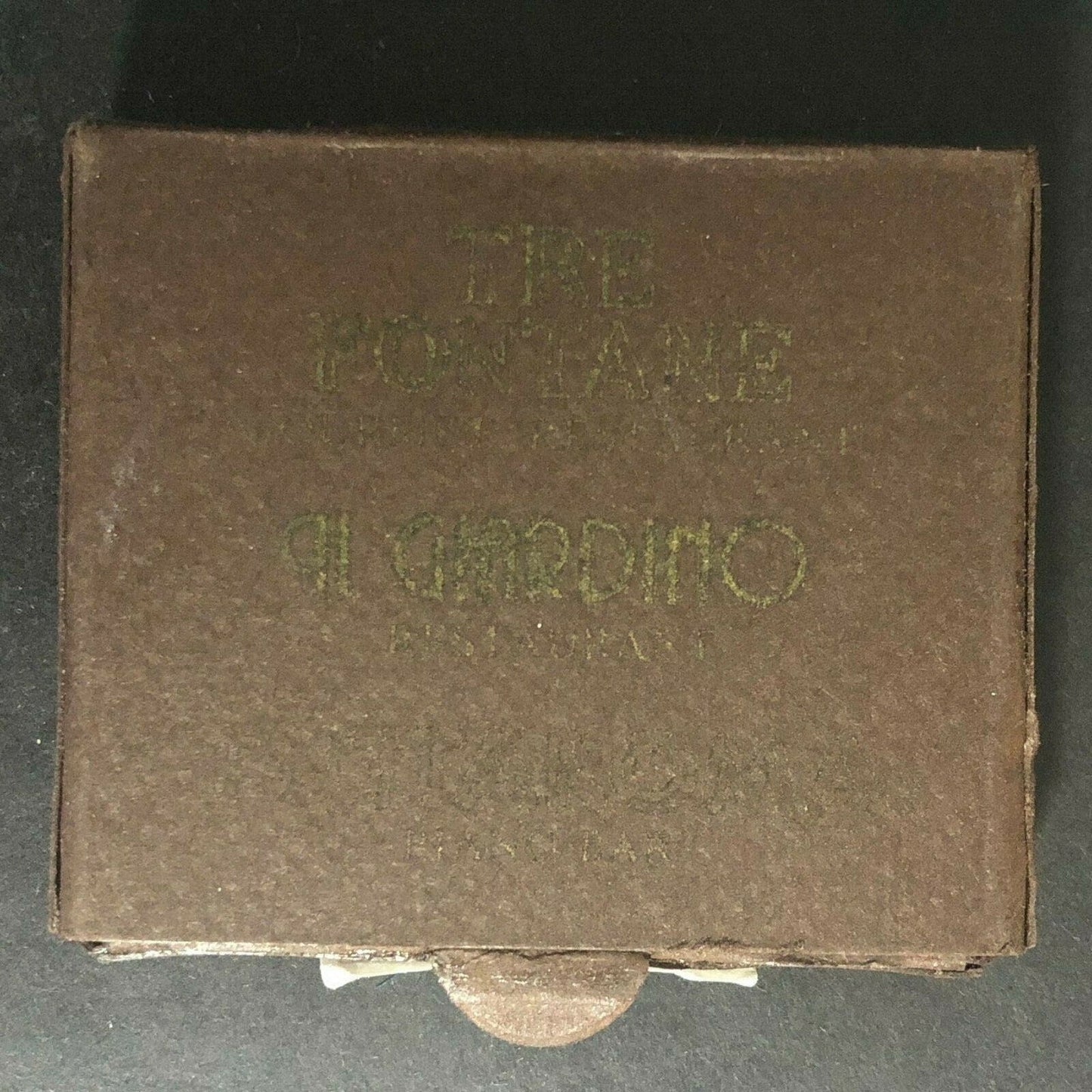 Vintage c1980's Full Matchbook / Matchbox - Sheraton Roma, Italy
