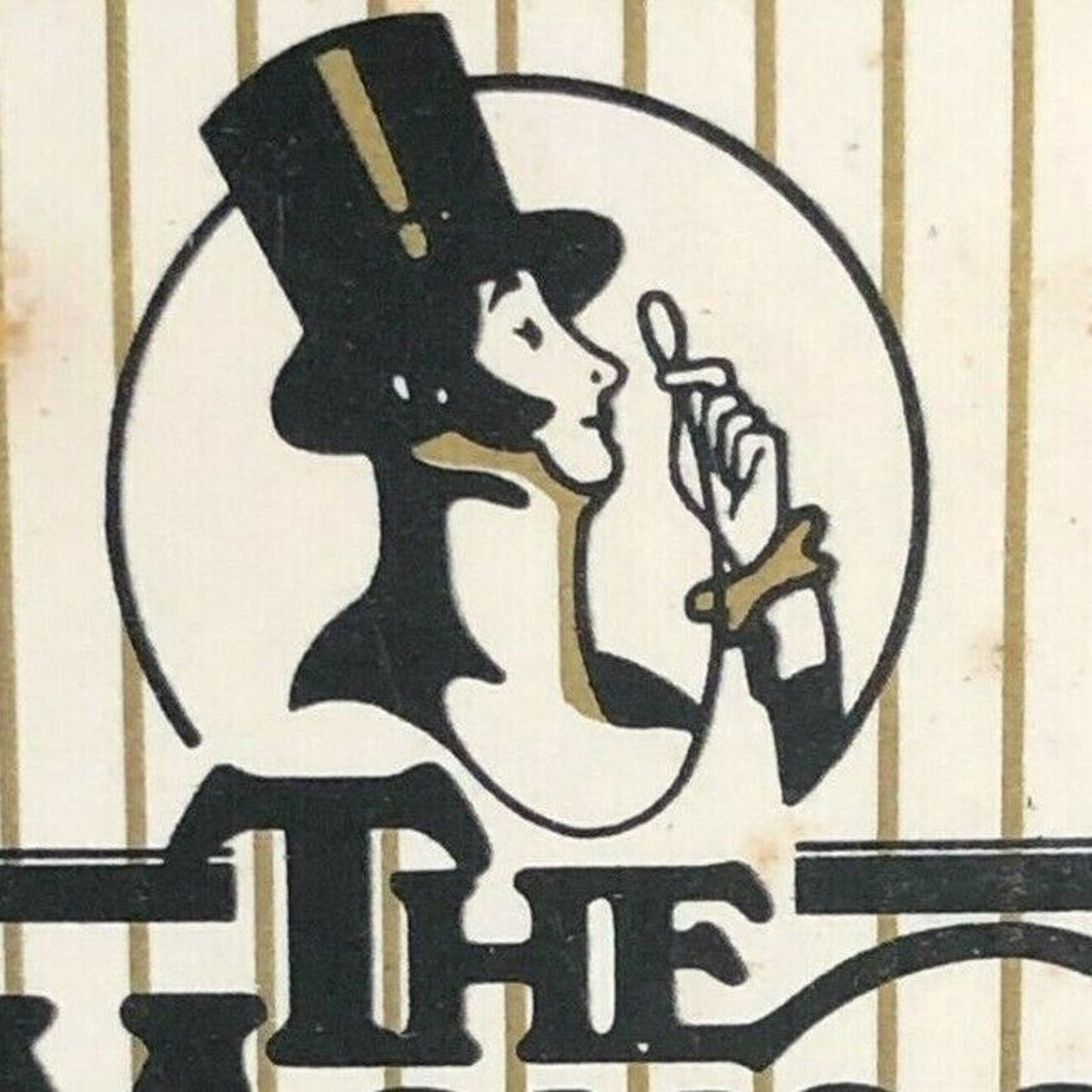 Scarce 1970's Full Matchbook - The Monocle Restaurant - Washington, DC