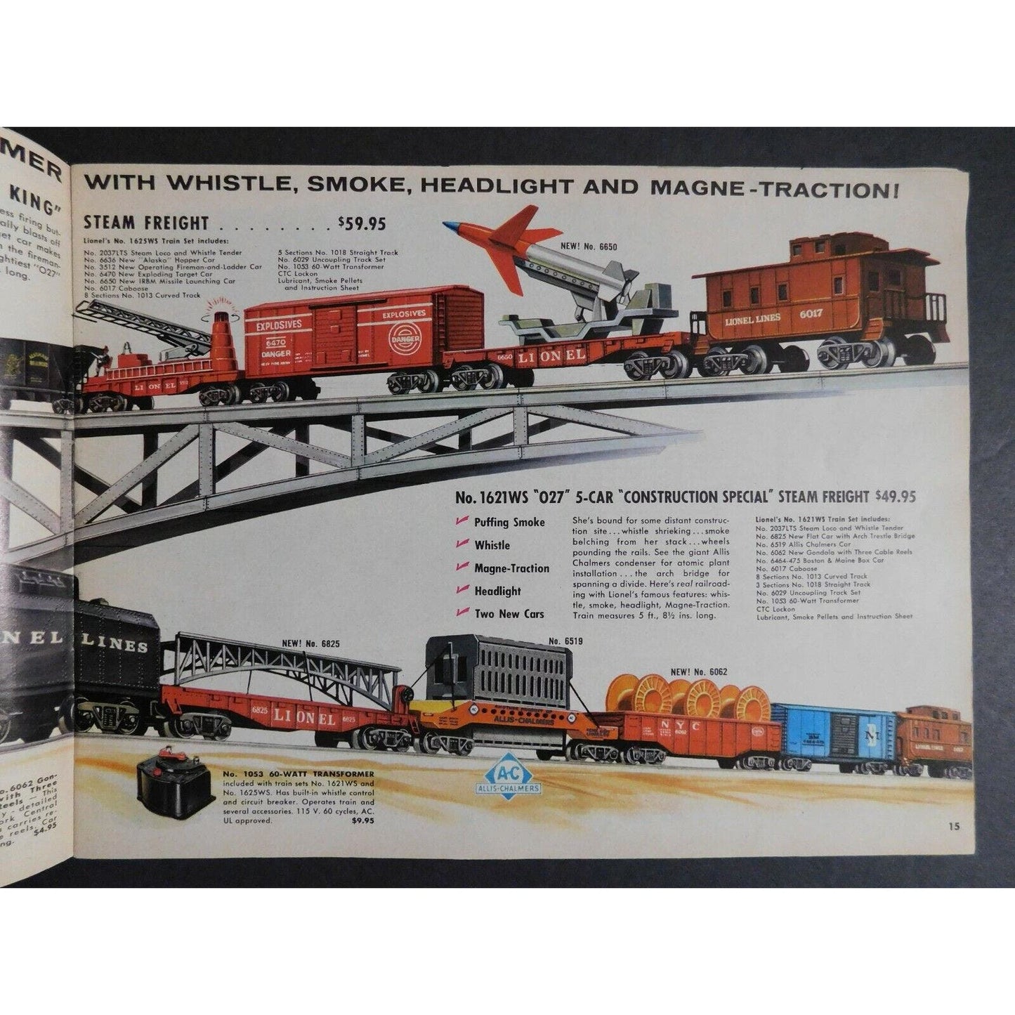 Original 1959 Lionel Trains Catalog 55pgs. VGC Gary Nelson Coll.