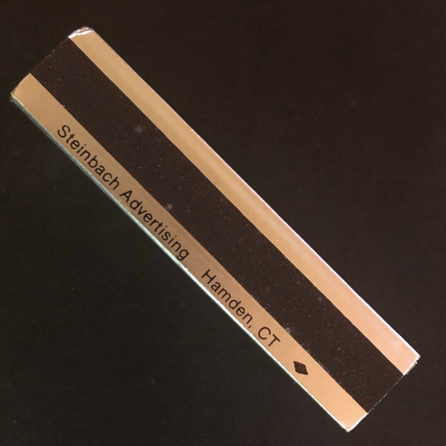 c1970's-80's Wooden Matchbox Matchbook "Tandom's Fine Restaurant" Branford, CT