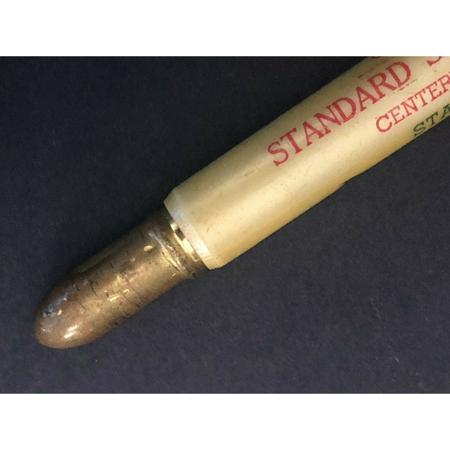 c1930's40's Standard Soy Bean Mills Centerville, Iowa Advertising Bullet Pencil