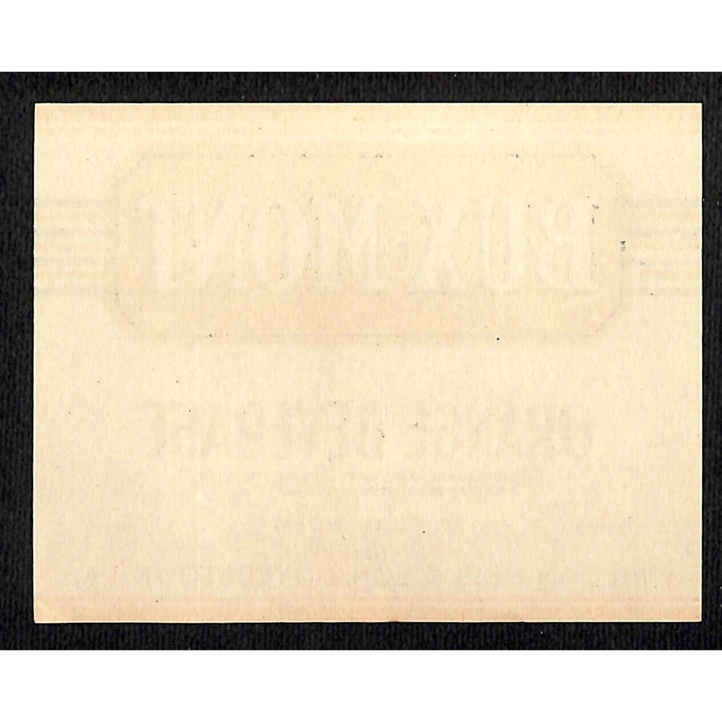 Bux Mont Orange Beverage Soda Paper Label Neis & Sons Doylestown, PA c1930-40's