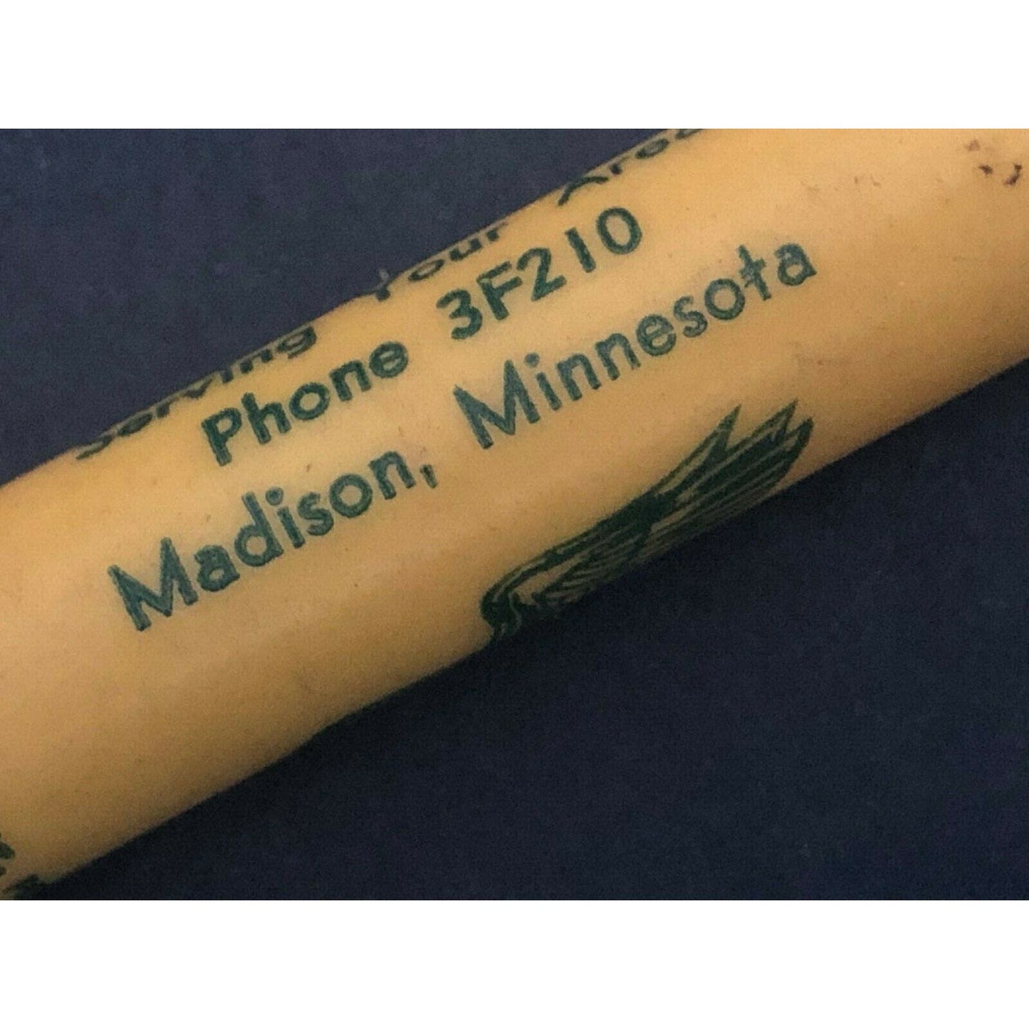 c1940's-50's "DeKalb Roy Fudge Madison, WI" Advertising Bullet Pencil