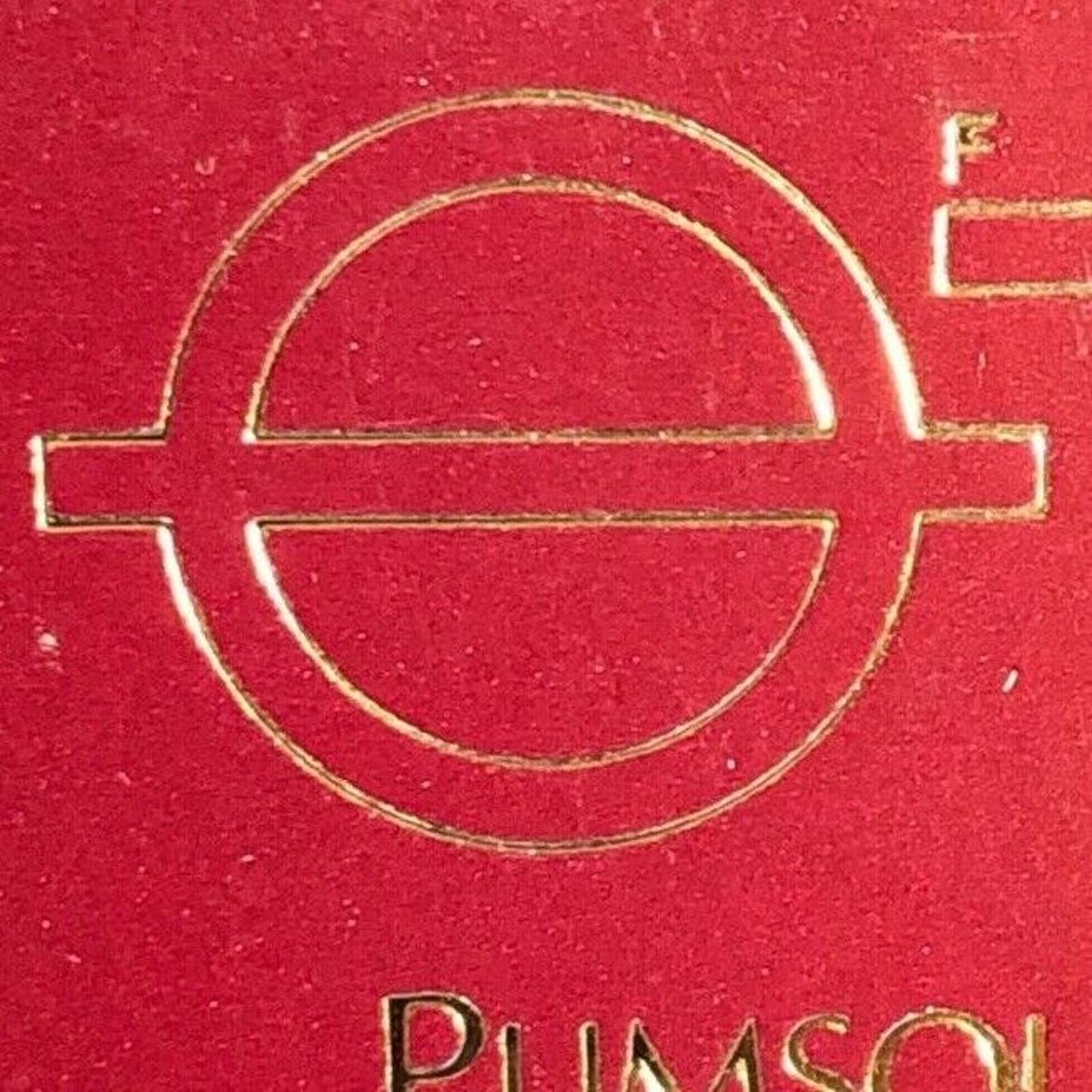 1960's - 1970's (Earlier?) Full Matchbook Advertising - Plimsoll Club - GOLD TIP