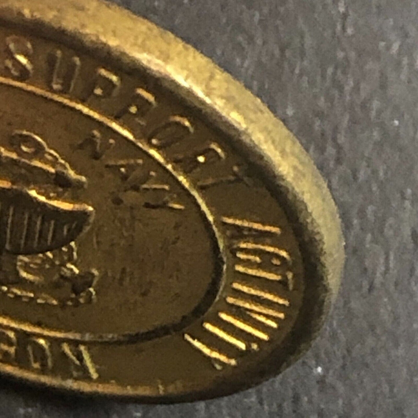 Vietnam Trade Token U.S. Navy Headquarters Support Activity SEMO Saigon 21mm