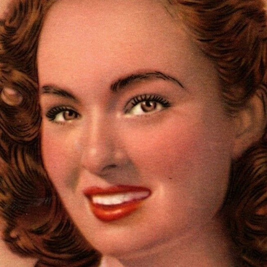 Ann Blyth MGM Postcard-like French Promo Card - Ken Prag Coll. VGC