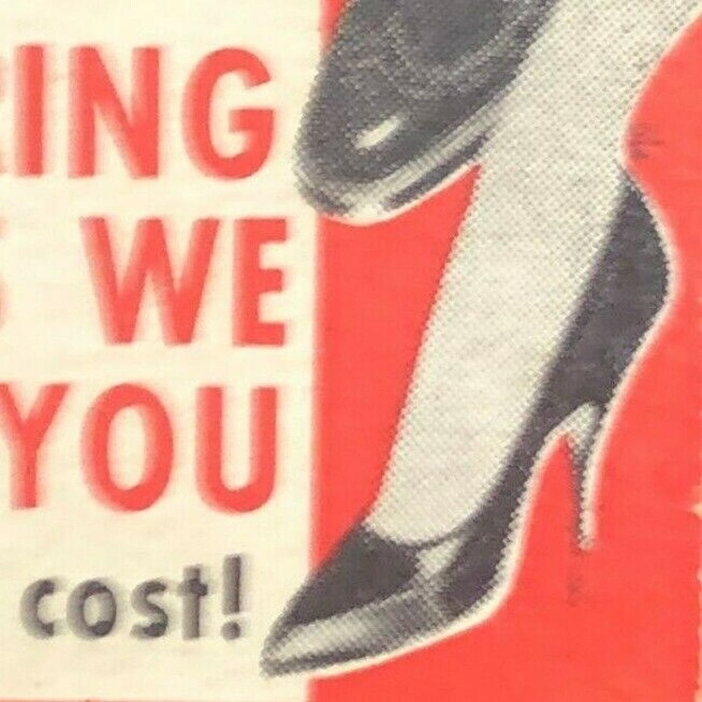 1950's-60's Full Matchbook - "Make $100 a Week - Wearing Shoes We Give You!