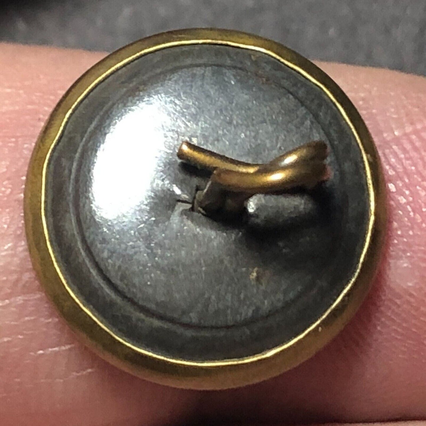 Michigan United Traction Co. MUR Railway Brass Uniform Button 1/2" Scarce