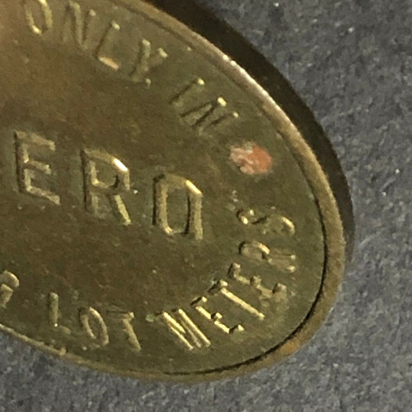 Aero Auto Parks Shop Downtown Hanover, PA Brass Parking Lot Meters Token 22mm