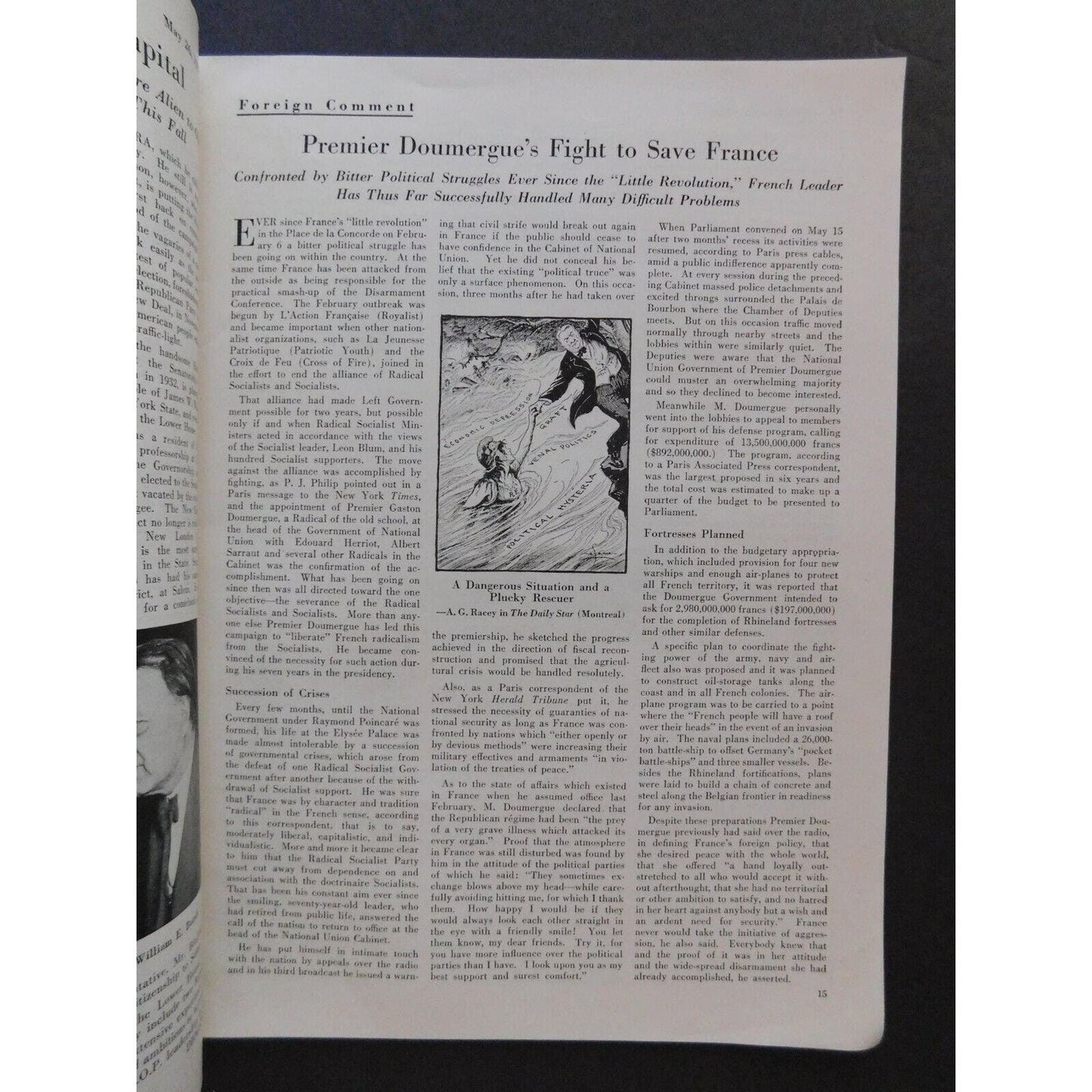 "The Literary Digest" May 26, 1934 Vol. 117 No. 2301 - 48 pgs.