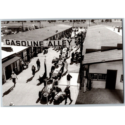 c2005 Indy 500 - 1960 Reprint Gasoline Alley Speedway NOS 4" x 5 3/4" Postcard