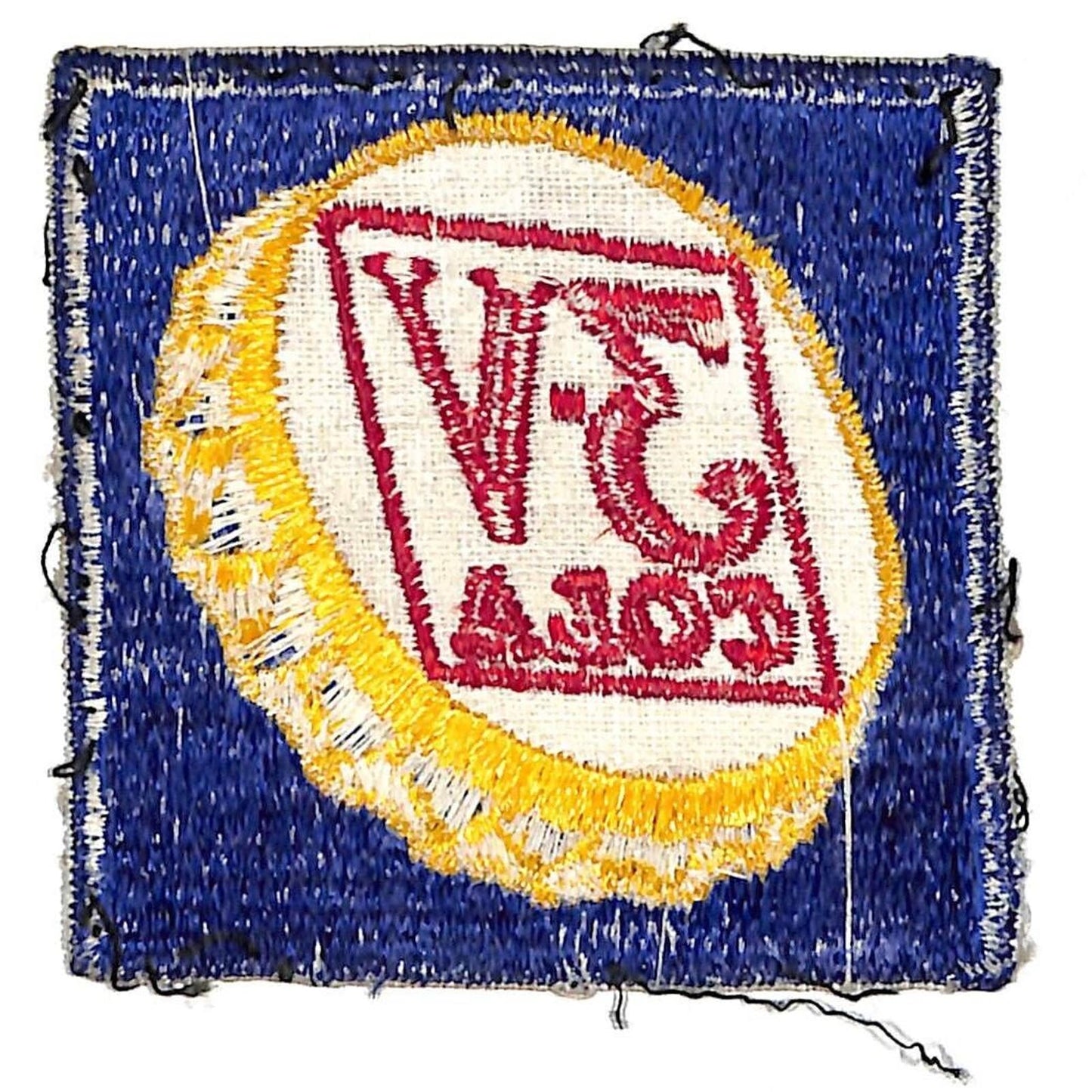 3-V Cola Embroidered Soda Patch c1960's VGC Scarce
