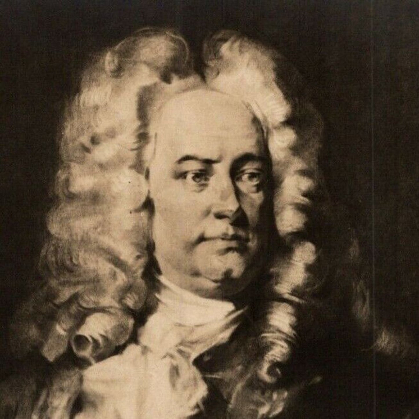 Vintage c1910's Postcard - Composer George Friedrich Handel