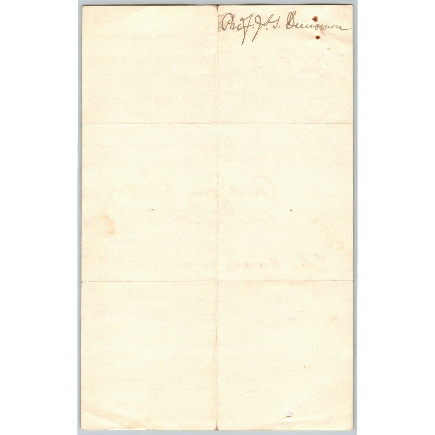 1904 Scarce Smith Fuel Co. Coal Coke Wood Billhead Letterhead Staunton, VA