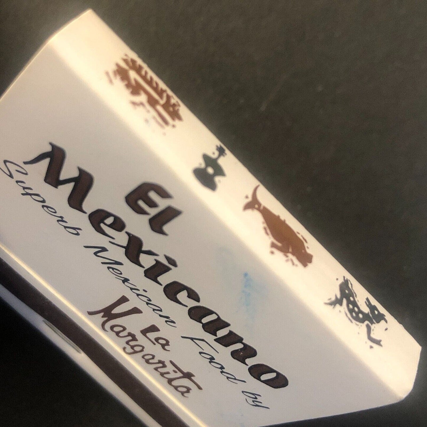 El Mexicano Restaurant Chicago Full Vintage Matchbook c1964-73 Scarce VGC