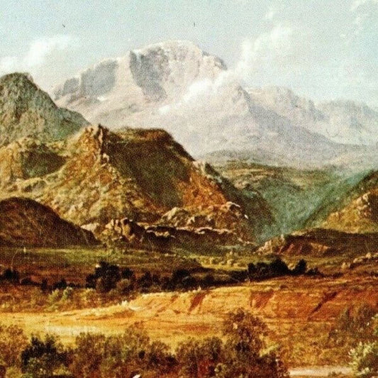 c1970's-80's Amon Carter Museum of Western Art "..Pikes Peak" 4" x 6" Postcard