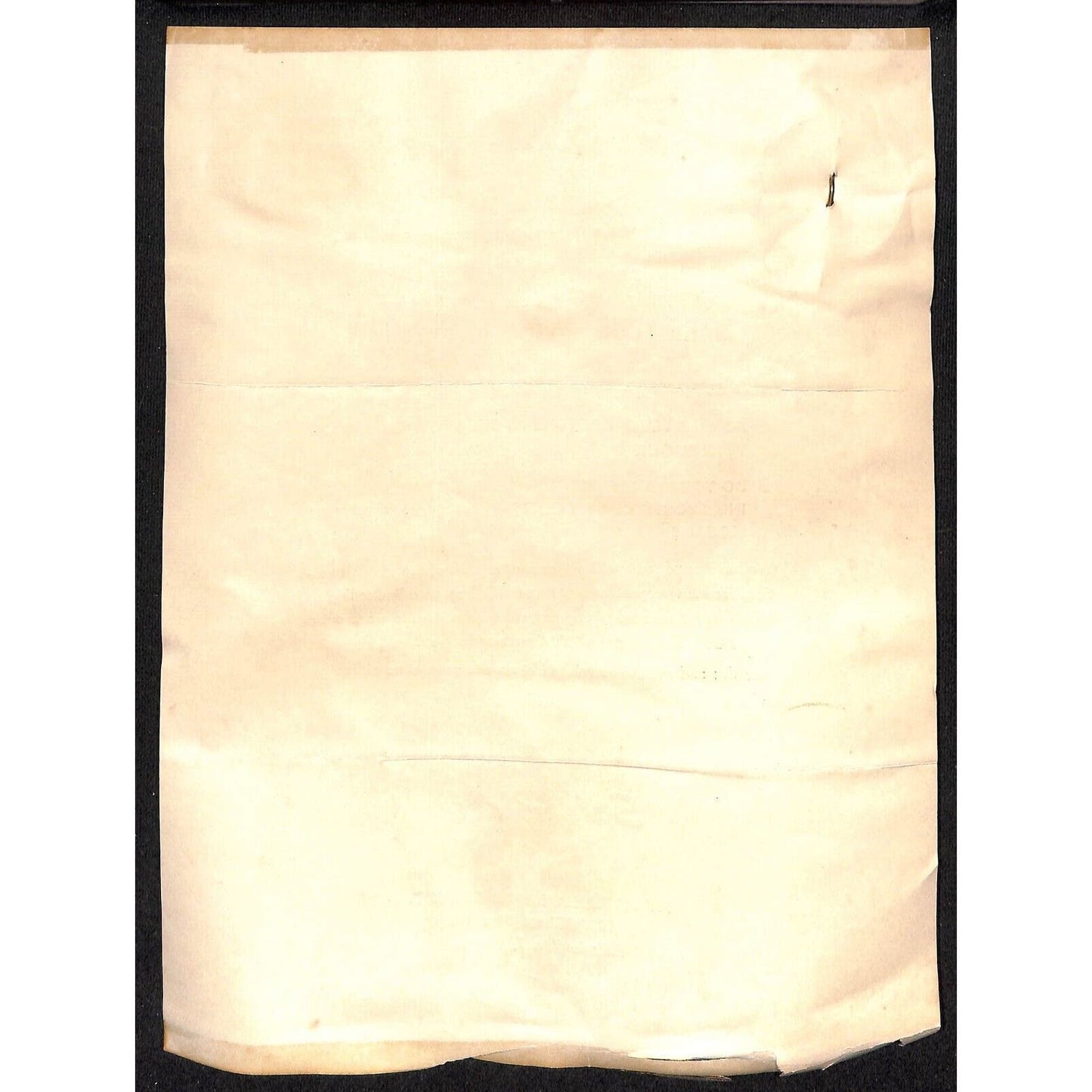 1954 "Thimk!" Paint Pinback Button on Catalog Salesman's Sample Sheet