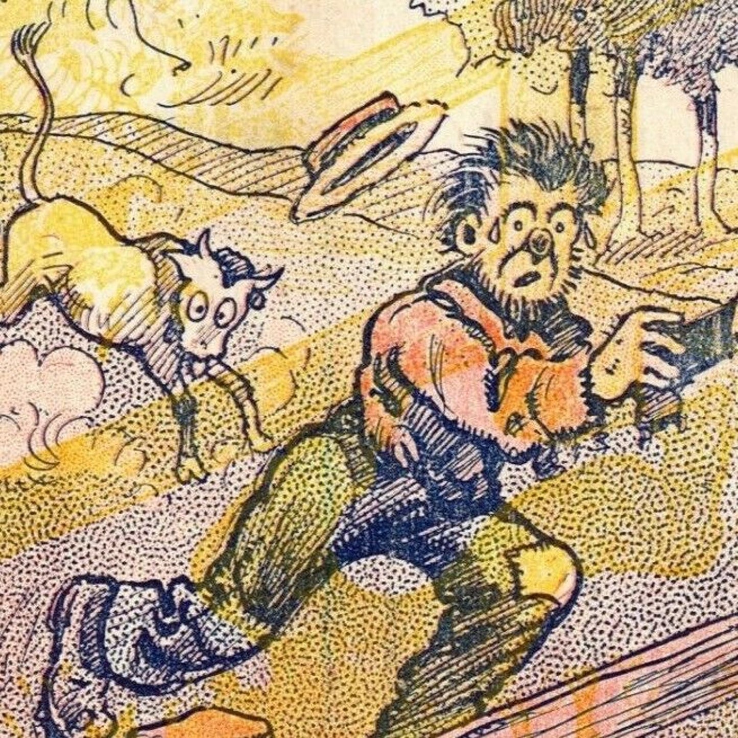 "Millions For De-Fence" c1906 Undivided Comic Farm Humor Postcard