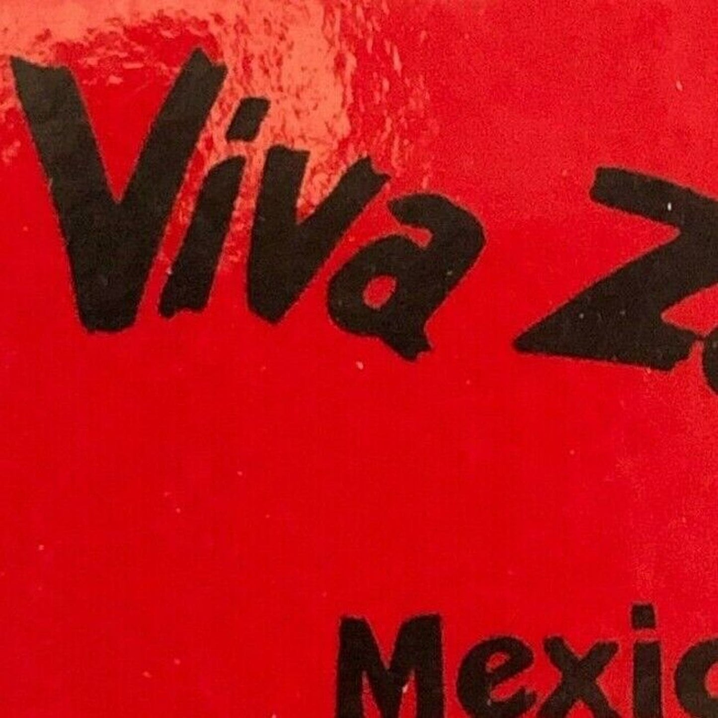 c1970's-80's Vintage Wooden Matchbox Matchbook "Viva Zapata" Westport, CT