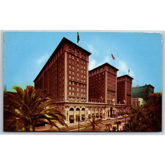 Biltmore Hotel Los Angeles Exterior Postcard NP Chrome - c1940's -1950's