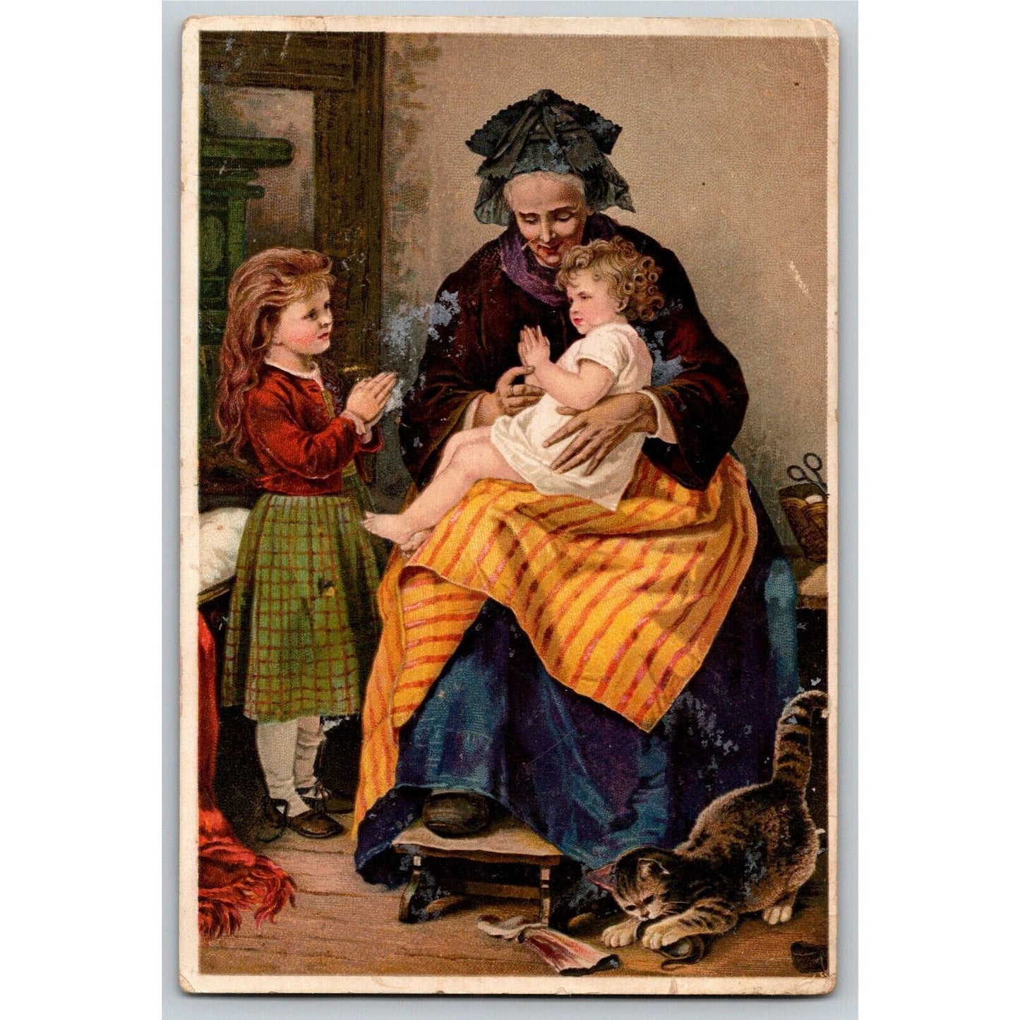 Dr. Jayne's Carminative Balm L. T. Rector, Woodville, VA Victorian Trade Card
