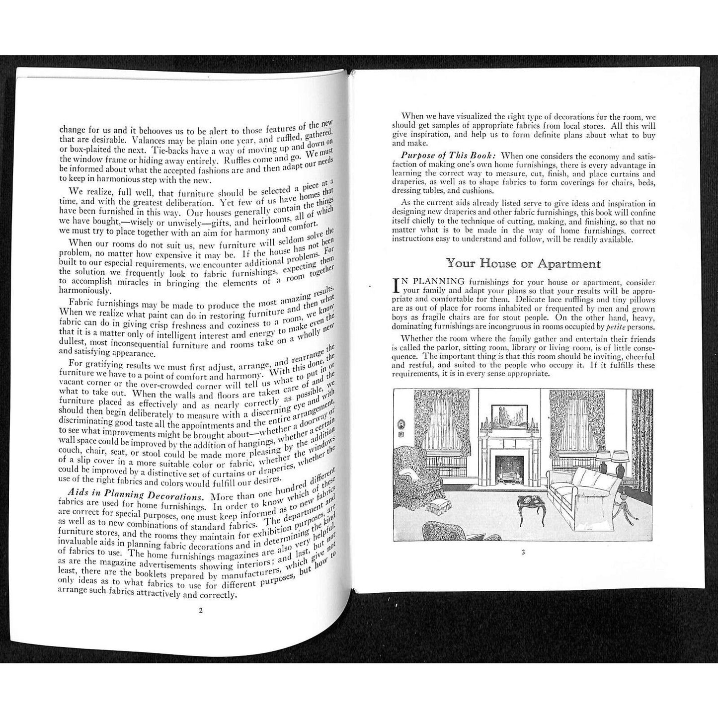 How to Make Draperies The Modern Singer Way 1929 Booklet 64pp Singer Sewing VGC
