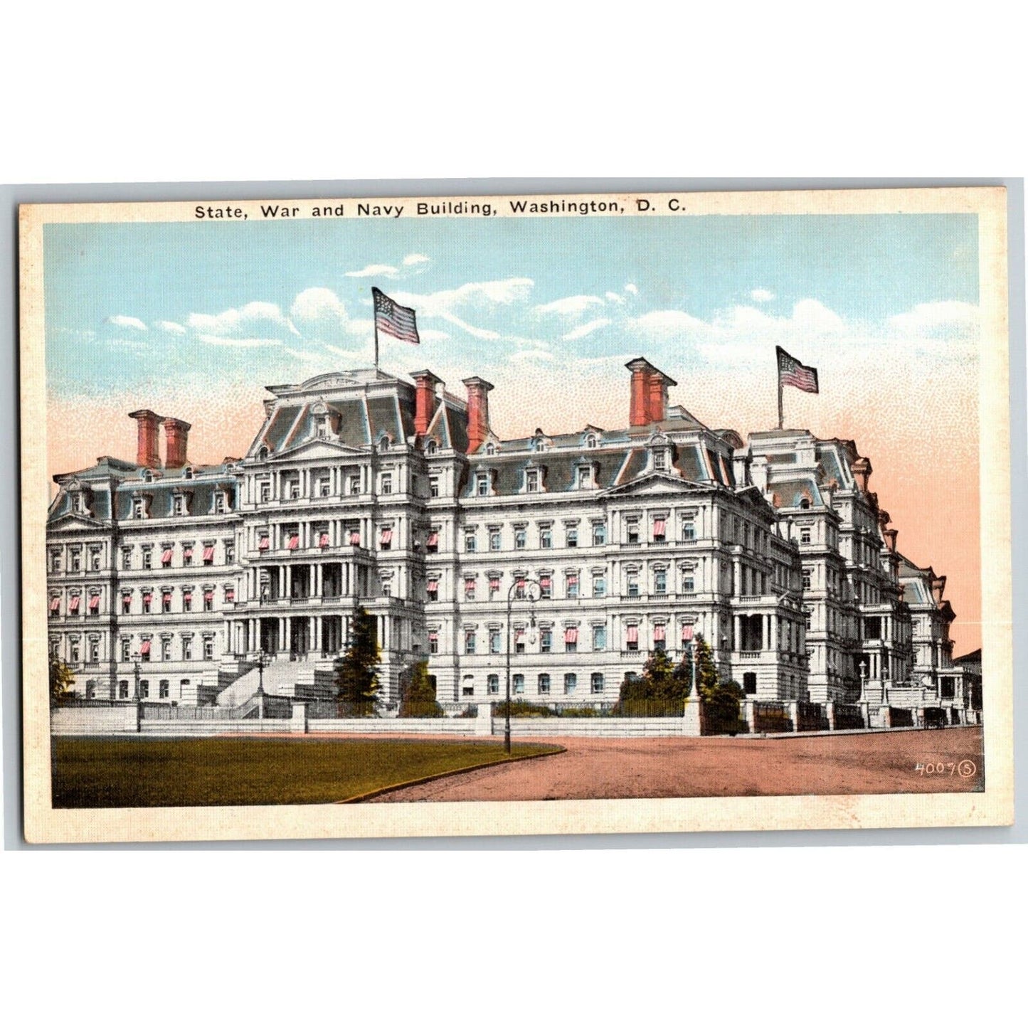 State, War and Navy Building, Washington, DC - Vintage Postcard - NP