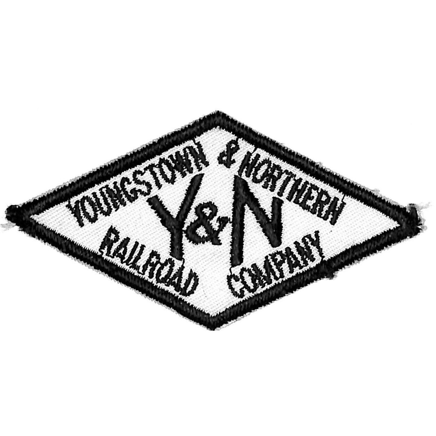 Youngstown & Northern Railroad Embroidered Cloth Patch NOS c1960's-70's