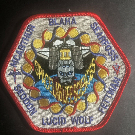 NASA Shuttle Flight Crew Mission Embroidered Patch - Space lab Life Sciences