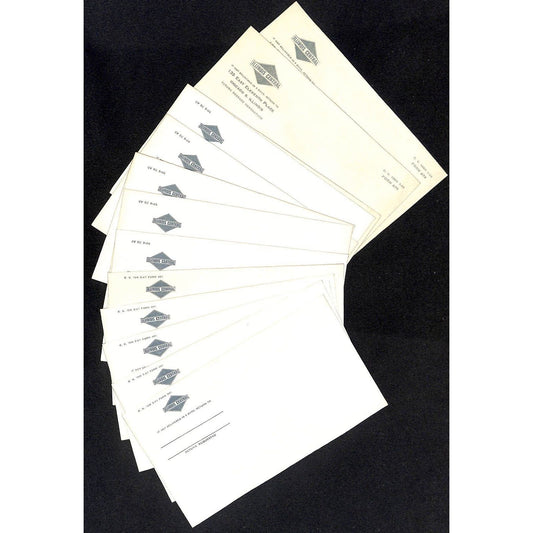 Illinois Central Railroad Group of 13 Stationary / Covers c1967