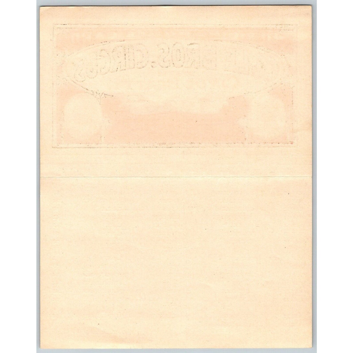 1936 Cole Bros with Clyde Beatty Circus Route Card IL IN KY OH WV PA