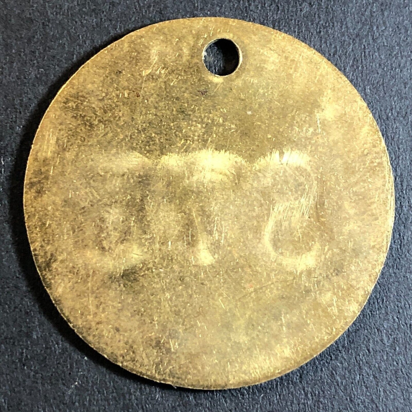 Anaconda Copper Mining Co. Bonner, MT Saw Mill Brass Tool Check Tag 32.5mm #875